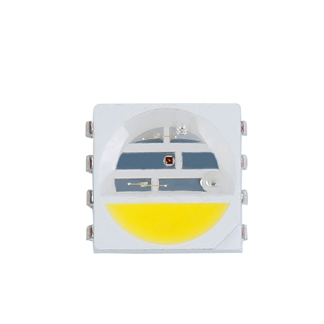 led灯珠厂家_5050RGBW_全彩四合一_发光二极管_紫